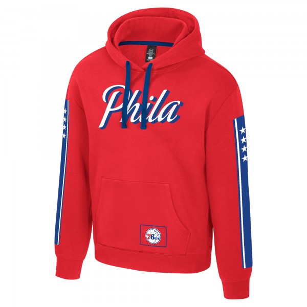 Unisex Philadelphia 76ers Stadium Essentials Red City Star Hoodie