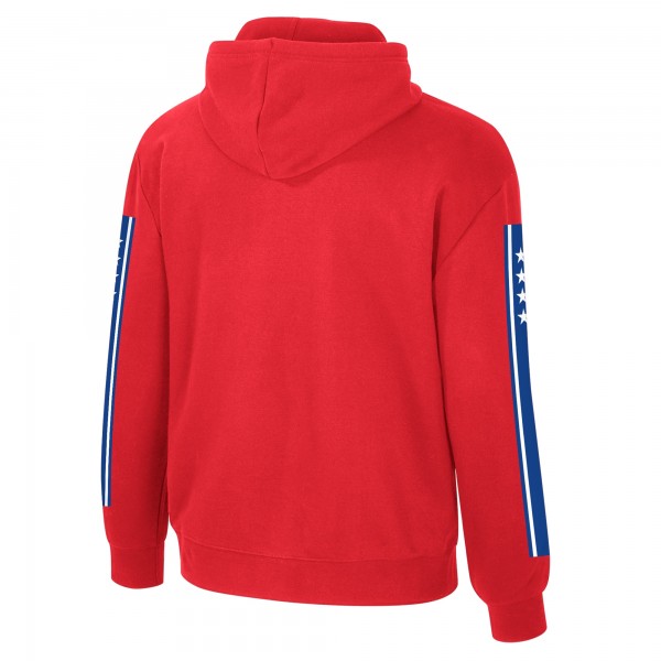 Unisex Philadelphia 76ers Stadium Essentials Red City Star Hoodie
