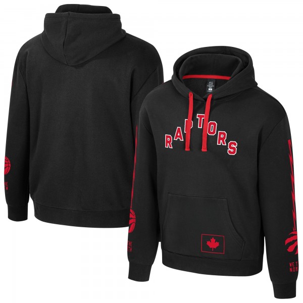 Unisex Toronto Raptors Stadium Essentials Black City Star Hoodie