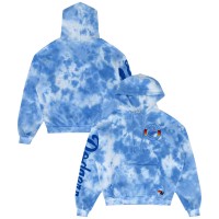 Unisex Los Angeles Dodgers Aviator Nation x MLB Light Blue Tie-Dye Tri-Blend Hoodie