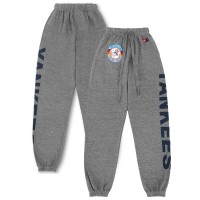 Штаны Unisex New York Yankees Aviator Nation x MLB Heather Gray Tri-Blend