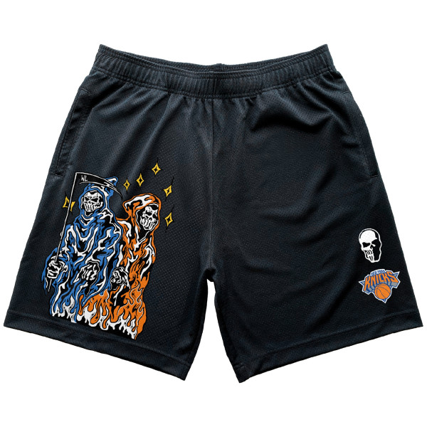 Шорты New York Knicks Warren Lotas Black Reaper