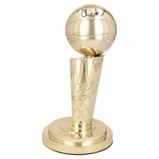 Трофей Chet Holmgren Oklahoma City Thunder Autographed Fanatics Authentic 2025 NBA Finals Champions 12 Larry OBrien Replica