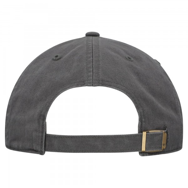 Бейсболка Indiana Pacers 47 Charcoal Primary Logo Clean Up