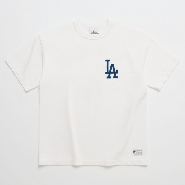 Unisex Los Angeles Dodgers Madhappy x MLB White Heavyweight T-Shirt