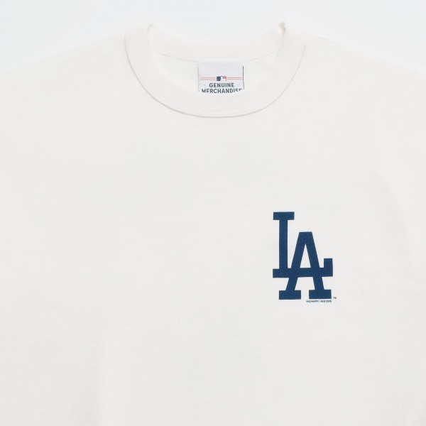 Unisex Los Angeles Dodgers Madhappy x MLB White Heavyweight T-Shirt