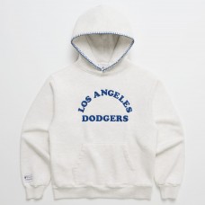 Unisex Los Angeles Dodgers Madhappy x MLB Heather Gray Heavyweight Fleece Hoodie