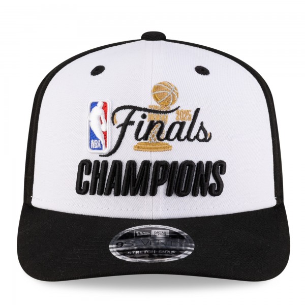 Бейсболка Oklahoma City Thunder New Era White/Black 2025 NBA Finals Champions Parade 9SEVENTY