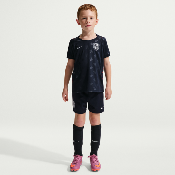 USMNT Nike Preschool 2026 Away Stadium Replica Kit Set - Navy