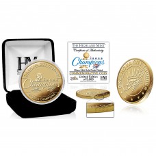 Монета Oklahoma City Thunder Highland Mint 2025 NBA Finals Champions Gold Plated Commemorative Coin