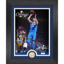 Монета и фото Oklahoma City Thunder Chet Holmgren Highland Mint 2025 NBA Finals Champions 13 x 16 Trophy Raising Bronze Coin Photo Mint