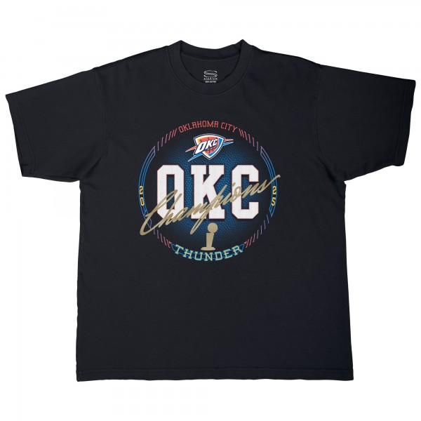 Футболка Unisex Oklahoma City Thunder Stadium Essentials Black 2025 NBA Finals Champions All Access Urban