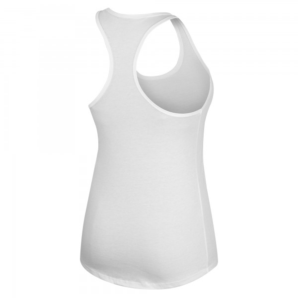 Майка Women Oklahoma City Thunder Stadium Essentials White 2025 NBA Finals Champions Oasis Racerback