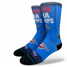 Unisex Oklahoma City Thunder Stance 2025 NBA Finals Champions Crew Socks