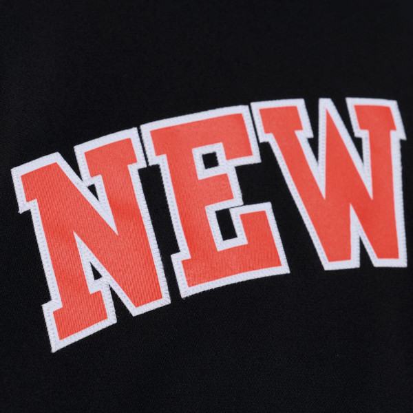MF DOOM x NY Knicks x Mitchell & Ness Black A New York Story Full-Snap Shooting Shirt