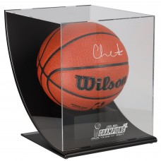 Мяч Chet Holmgren Oklahoma City Thunder Autographed Fanatics Authentic Wilson Authentic Series Indoor/Outdoor Basketball with 2025 NBA Finals Champions Logo Curved Display Case
