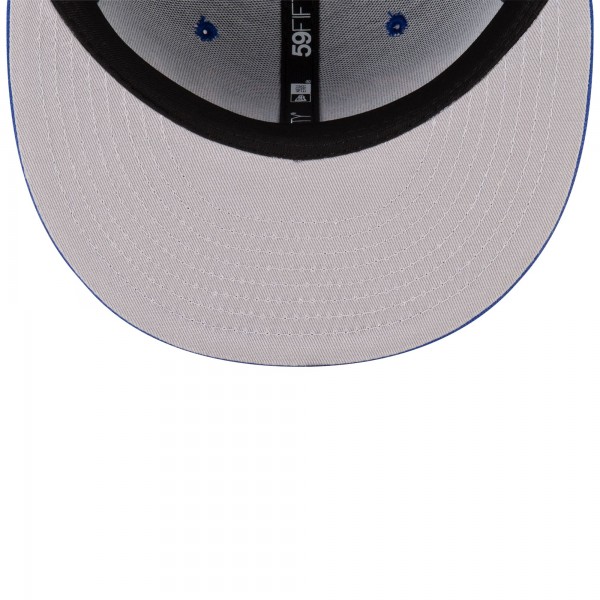 Бейсболка New York Knicks Malbon Golf x New Era Blue 59FIFTY