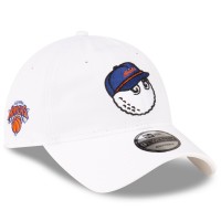 Бейсболка New York Knicks Malbon Golf x New Era White 9TWENTY