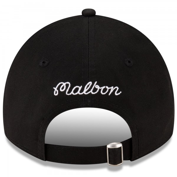 Бейсболка New York Knicks Malbon Golf x New Era Black 9TWENTY