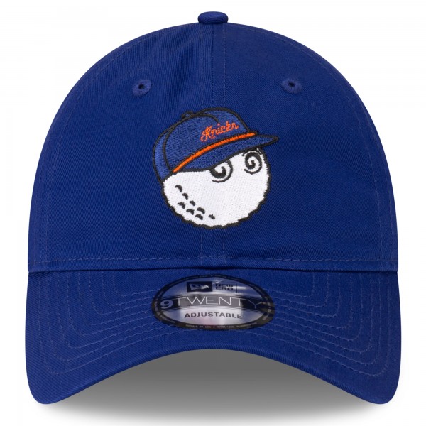 Бейсболка New York Knicks Malbon Golf x New Era Blue 9TWENTY