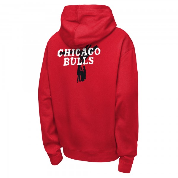 Подростковая Chicago Bulls Nike Red Courtside Club Premiere Hoodie