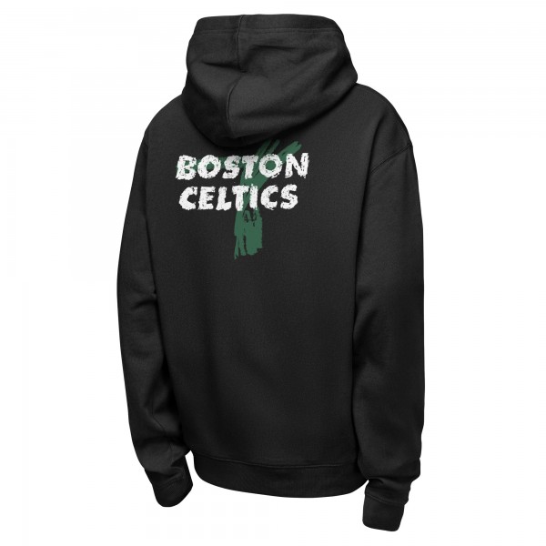 Подростковая Boston Celtics Nike Black Courtside Club Premiere Hoodie