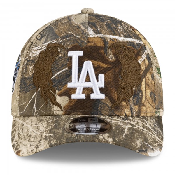 Бейсболка Los Angeles Dodgers New Era x Warren Lotas Camo Realtree 9FORTY A-Frame M-Crown