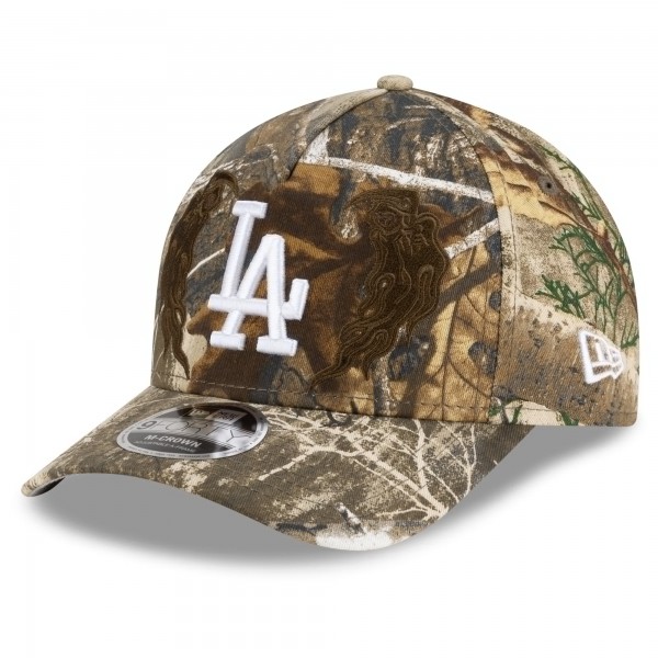 Бейсболка Los Angeles Dodgers New Era x Warren Lotas Camo Realtree 9FORTY A-Frame M-Crown