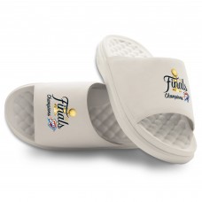 Шлепки Unisex Oklahoma City Thunder ISlide Cream 2025 NBA Finals Champions Motive