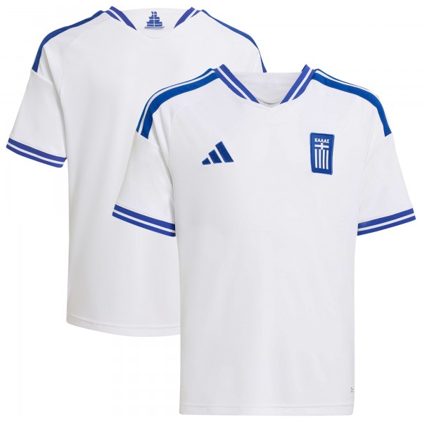 Подростковая Greece National Team adidas FIFA x World Cup 2026 Replica Jersey - White