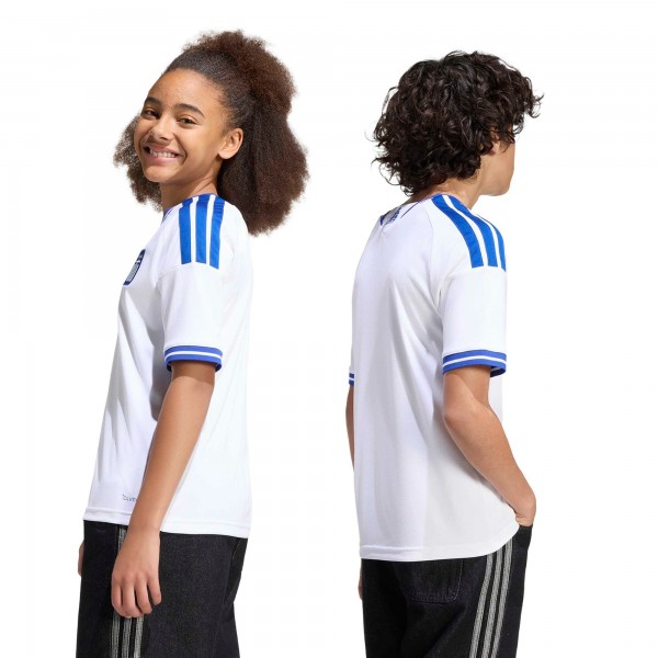 Подростковая Greece National Team adidas FIFA x World Cup 2026 Replica Jersey - White