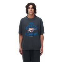 Футболка Unisex Oklahoma City Thunder Heather Black Miracle Academy x NBA Collection Vintage Boxy