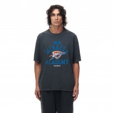 Футболка Unisex Oklahoma City Thunder Heather Black Miracle Academy x NBA Collection Vintage Boxy