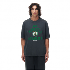 Unisex Boston Celtics Heather Black Miracle Academy x NBA Collection Vintage Boxy T-shirt