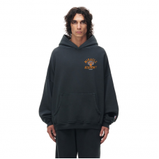 Unisex New York Knicks Heather Black Miracle Academy x NBA Collection Vintage Sunfade Hoodie