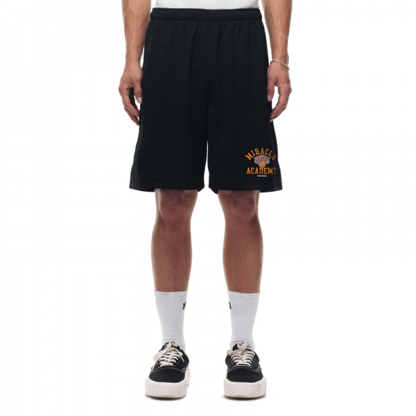 Unisex New York Knicks Black Miracle Academy x NBA Collection Baggy Mesh P.E. Shorts