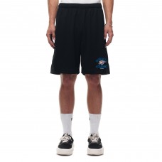 Unisex Oklahoma City Thunder Black Miracle Academy x NBA Collection Baggy Mesh P.E. Shorts