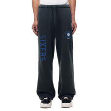 Unisex Philadelphia 76ers Heather Black Miracle Academy x NBA Vintage Wide Sweatpants