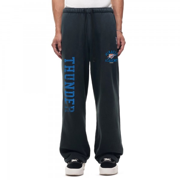 Unisex Oklahoma City Thunder Heather Black Miracle Academy x NBA Collection Vintage Wide Sweatpants