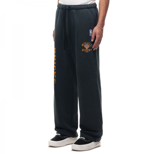 Unisex New York Knicks Heather Black Miracle Academy x NBA Collection Vintage Wide Sweatpants