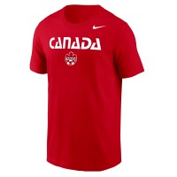 Canada Soccer Nike Country T-Shirt - Red