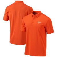 Поло Oklahoma City Thunder Columbia Orange 2025 NBA Finals Champions Omni-Wick Drive