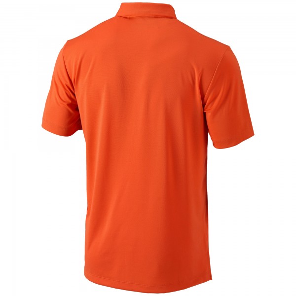 Поло Oklahoma City Thunder Columbia Orange 2025 NBA Finals Champions Omni-Wick Drive