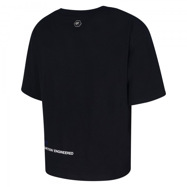 Golden State Warriors Protege Black Eco-Poly Interlock Fashion Tonal T-Shirt