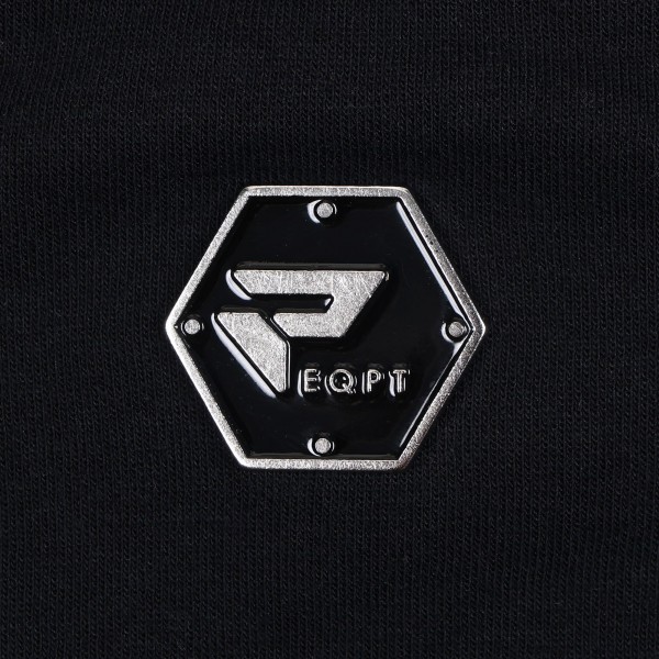 Golden State Warriors Protege Black Eco-Poly Interlock Fashion Tonal T-Shirt