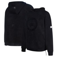 Boston Celtics Protege Black Eco-Friendly Functional Suede Fashion Tonal Hoodie