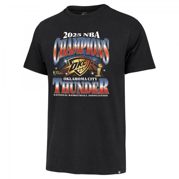 Футболка Oklahoma City Thunder 47 Black 2025 NBA Finals Champions Baller Franklin
