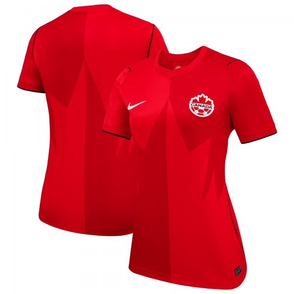 Canada Soccer Nike Wo2026 Home Stadium Replica Jersey - Red