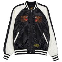 2026 NBA All-Star Game New Era x Alpha Industries Black/White Souvier Full-Zip Jacket