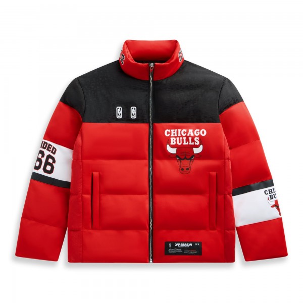 Unisex Chicago Bulls Off Season x NBA Red Standard Puffer Jacket